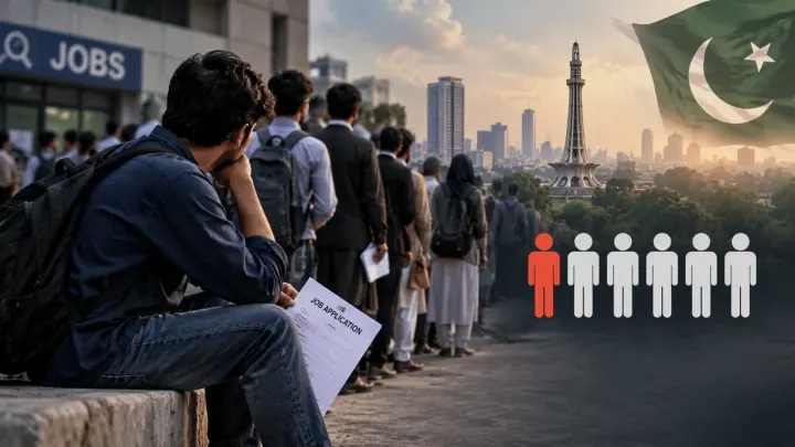 One in Six Pakistanis Unemployed Since 2018