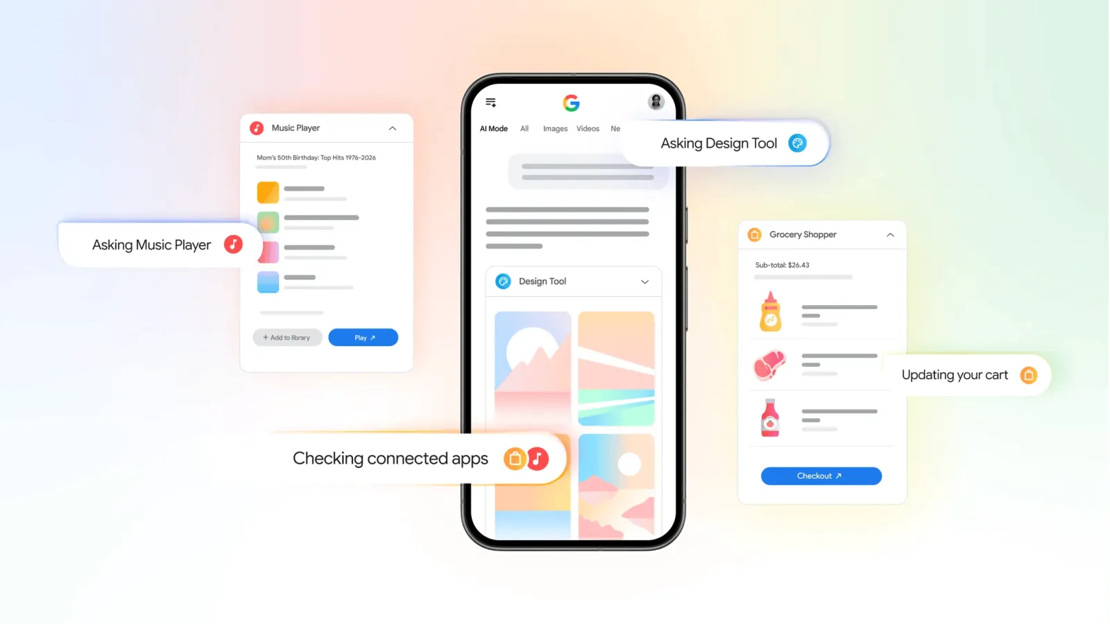 Google Expands Gemini and Search with Connected Apps Platform