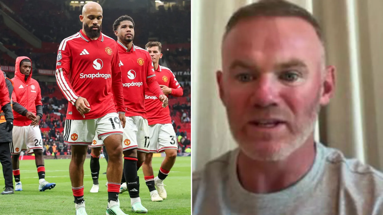 Wayne Rooney Slams Manchester United Players Over Horrid Run