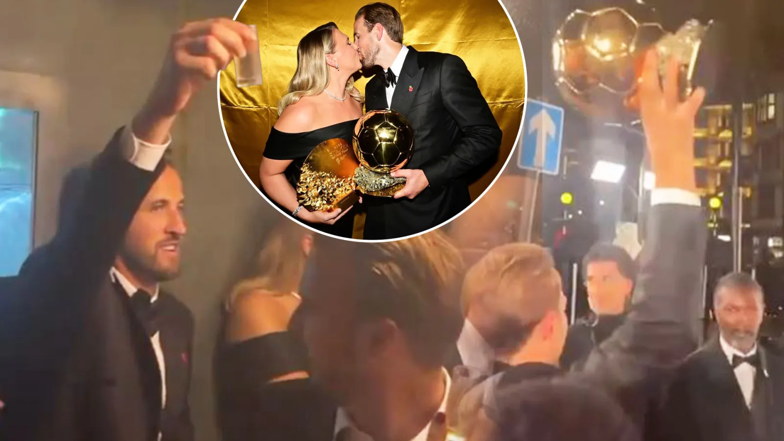 Harry Kane Celebrates Ballon d'Or Victory at Soho Nightclub