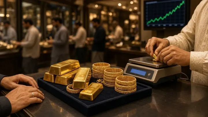 Gold Prices Rise in Pakistan After Five-Day Decline