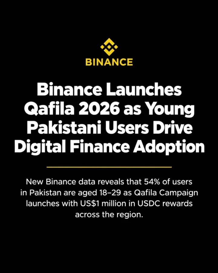 Binance Unveils Qafila 2026 With US$1 Million Reward Pool For MENA And Pakistan