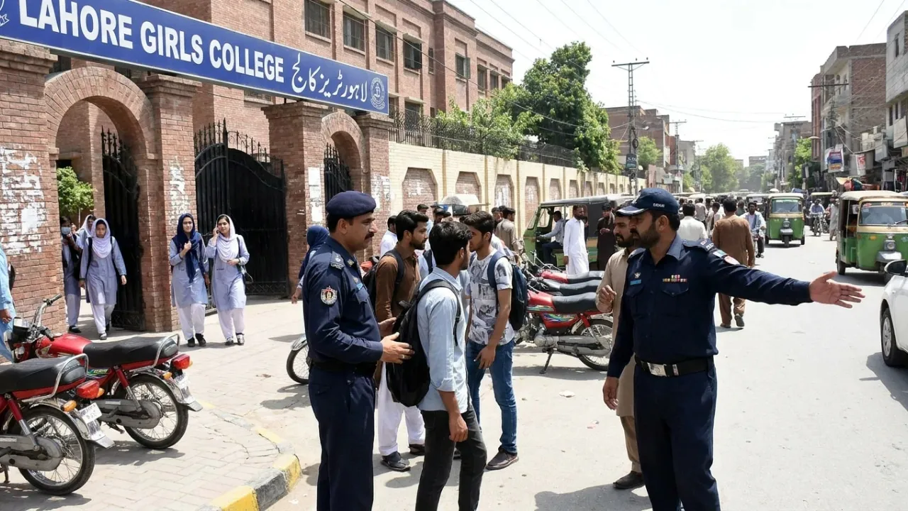 Lahore Police Ban Boys From Loitering Near Female Campuses