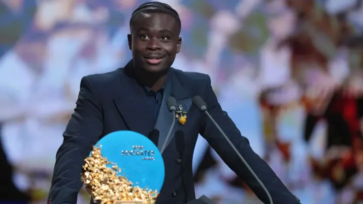Bukayo Saka Receives Humanitarian Socrates Award at 2026 Ballon d'Or