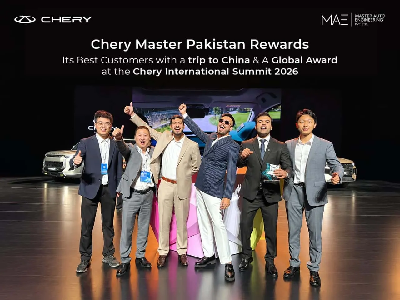 Pakistani Customers Attend Global Chery Summit in China