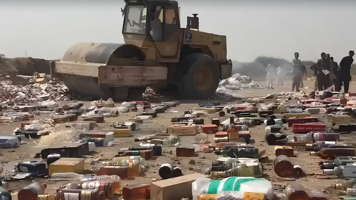 Karachi Customs Burns Illicit Merchandise Valued Exceeding Rs. 7.36 Billion