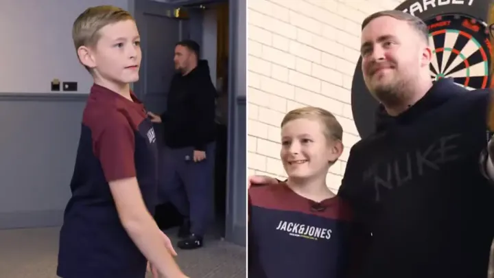 Darts Star Luke Littler Surprises 12-Year-Old Cancer Survivor Evan