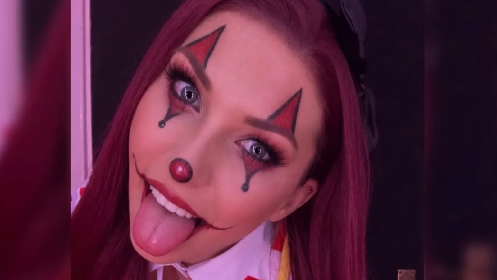 Fallon Sherrock Dresses As Ronald McDonald Ahead Of Luke Littler Netflix Clash