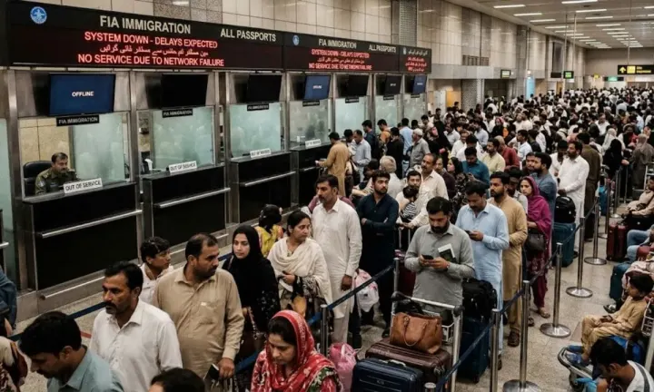 Airport Immigration Stalls Across Pakistan Due To FIA System Failure