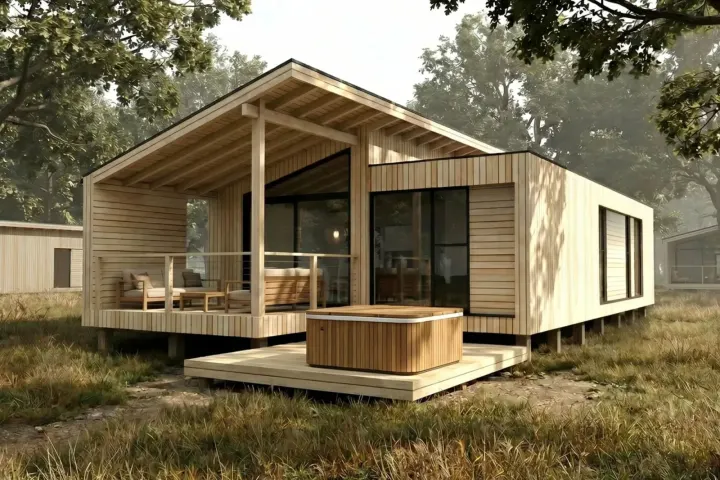 New Countryside Holiday Park in Malvern Hills to Open Next Spring with Woodland Lodges
