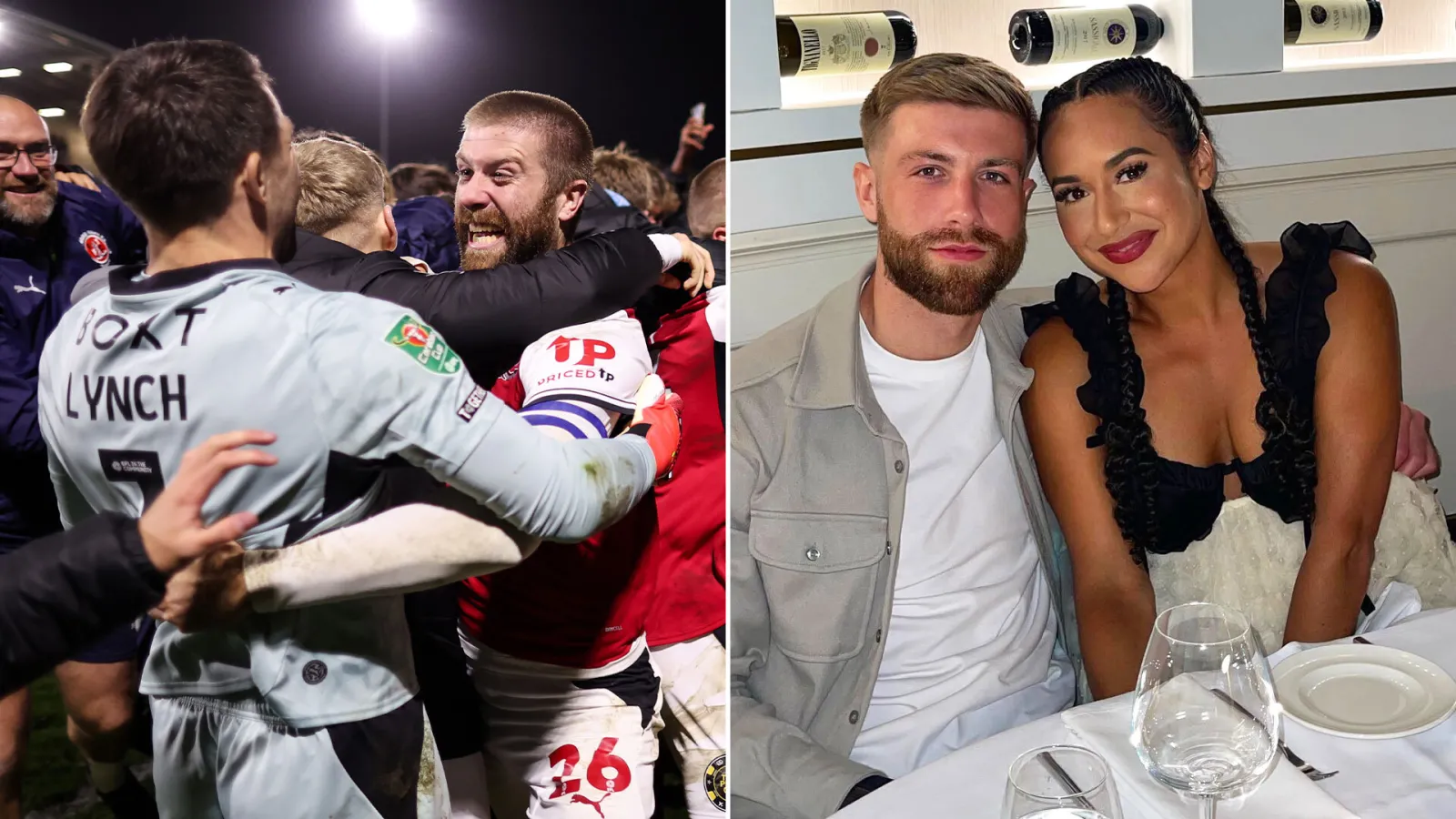 Shaun Rooney Celebrates Fleetwood Win After Dating Tennis Star Heather Watson