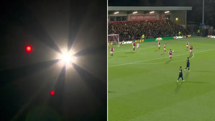 Drone Halts Carabao Cup Match Between Fleetwood and Arsenal