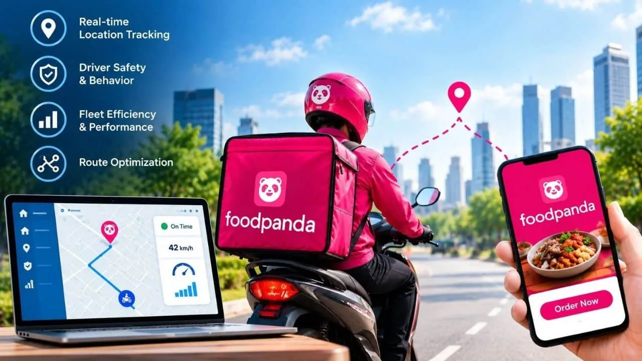 foodpanda Introduces Safety Telematics Tool For Delivery Riders in Pakistan