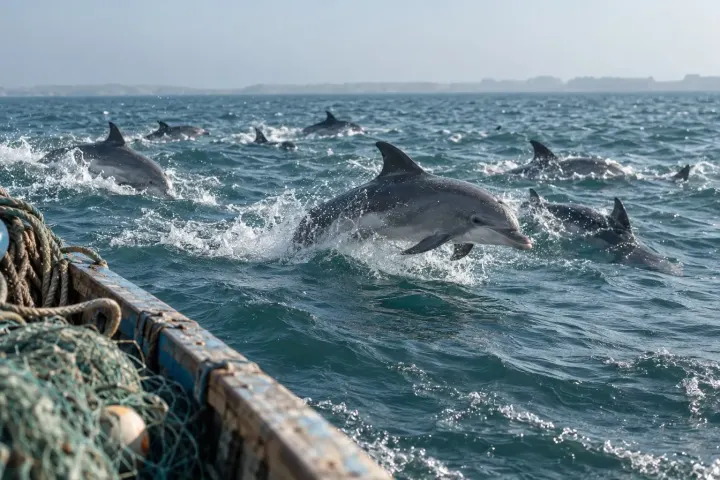 More Than 500 Dolphins Jump Near Fishing Vessel in Gwadar, Scientists See Positive Indicator