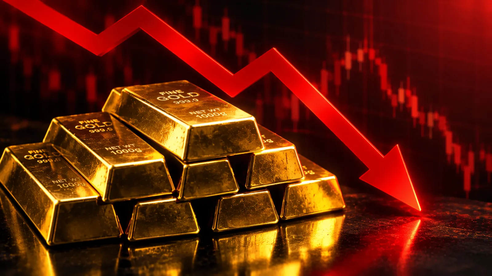 Gold Prices Drop Rs. 20,000 After Five Consecutive Losing Days