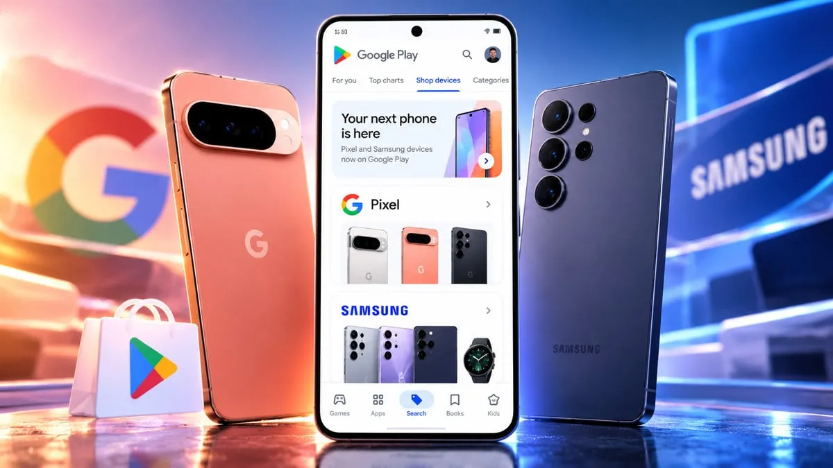 Google Play Store Adds Direct Sales for Pixel and Samsung Phones