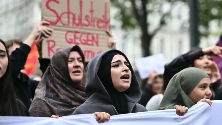 Austria Sees Demonstrations Over Headscarf Ban For Young Girls