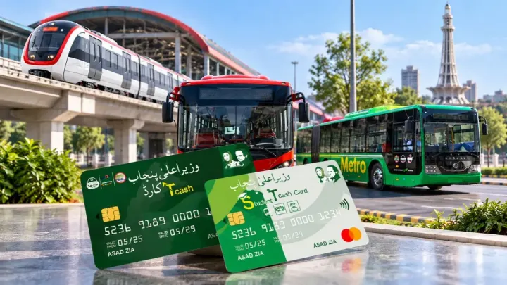 Application Guide Released For Punjab T-Cash Transit Card