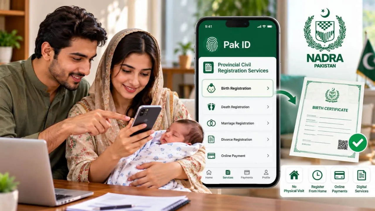 A Step-By-Step Guide To Registering A Child Birth Online Through NADRA Pak ID