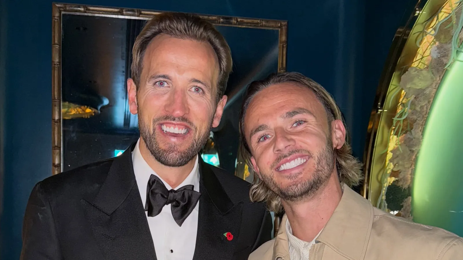 Harry Kane Celebrates Ballon d'Or Win With Close Football Friends