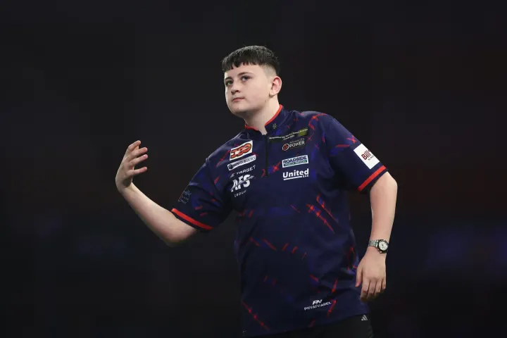 Teen Darts Sensation Mitchell Lawrie Defends Netflix Selection
