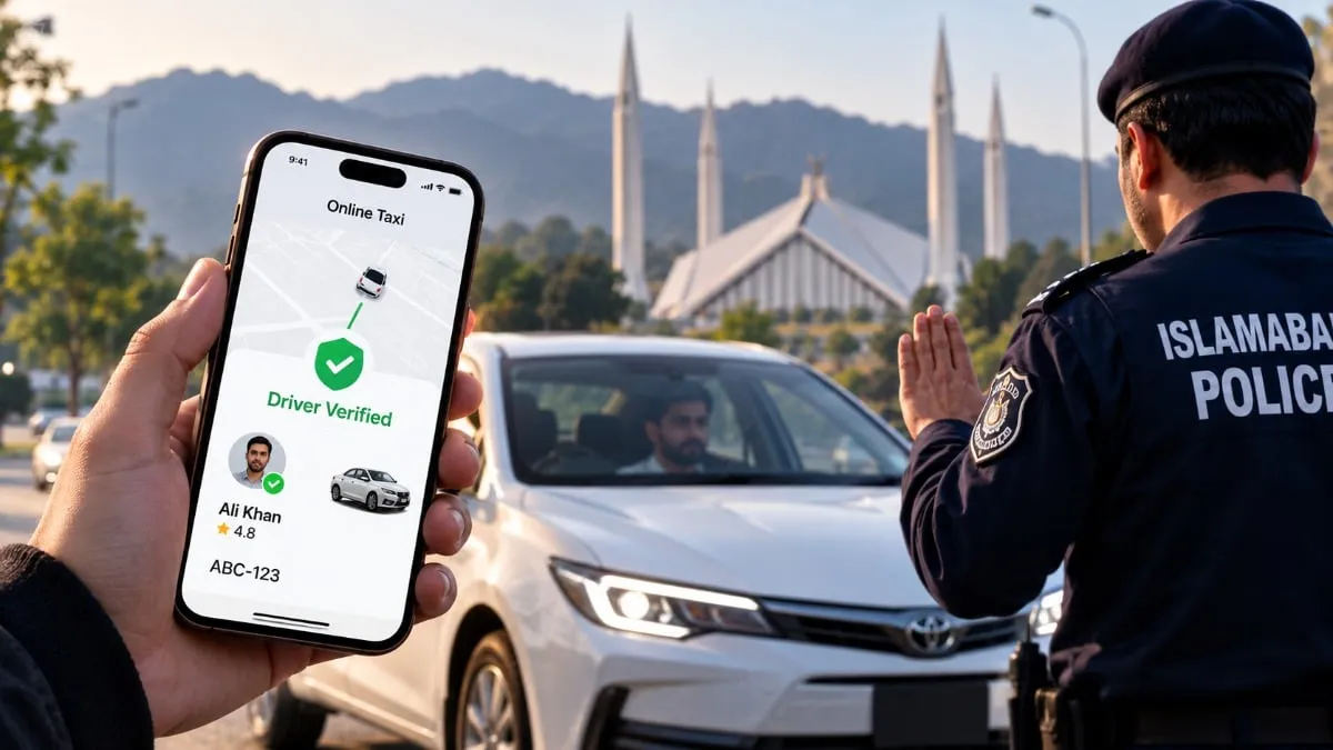Islamabad Police Tell Public to Check Ride App for Security