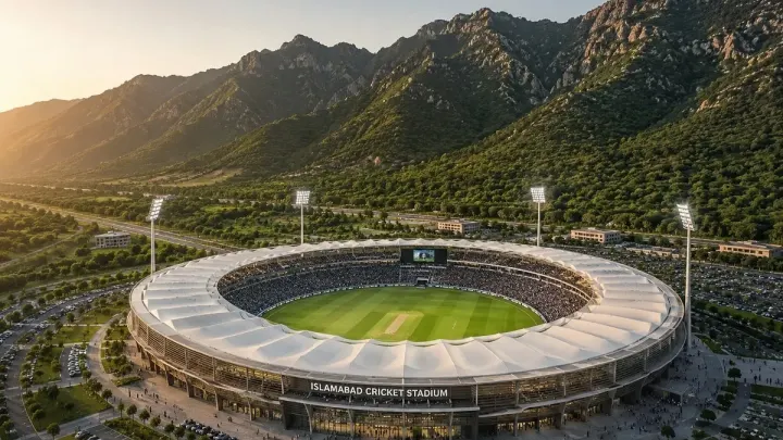 Islamabad Plans New Cricket Stadium for Over 35,000 Spectators