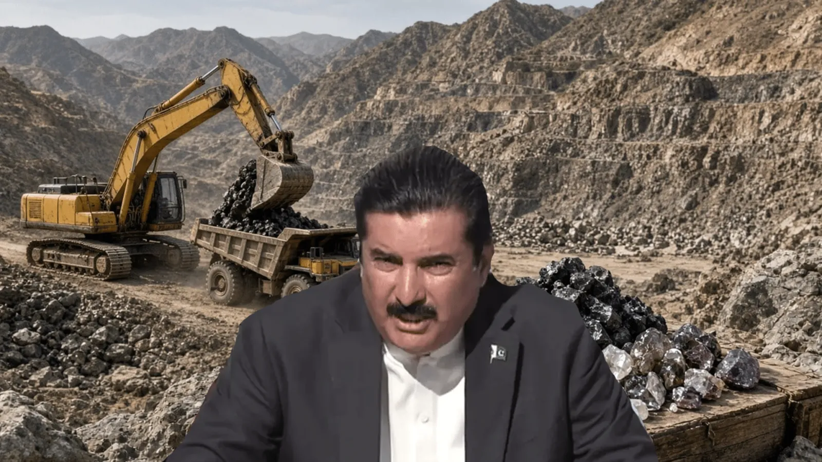 KP Governor Invites Partnerships For Provincial Mineral Extraction