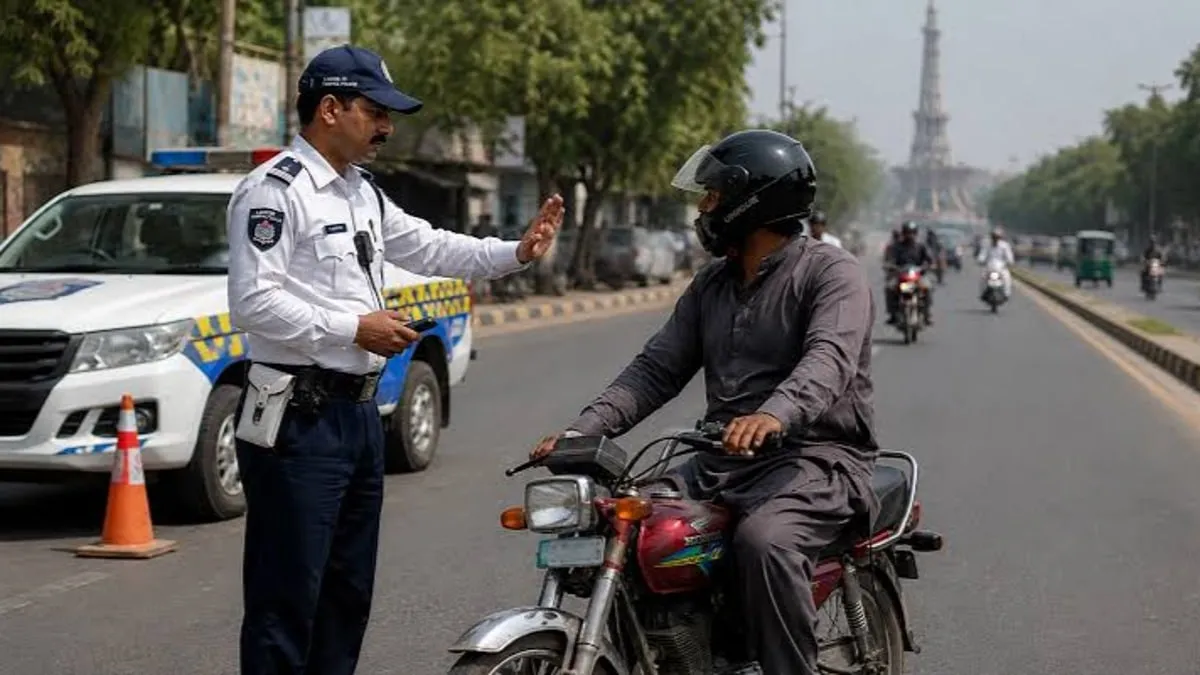 Lahore Traffic Police Secures Over 200 Officers From Multiple Districts