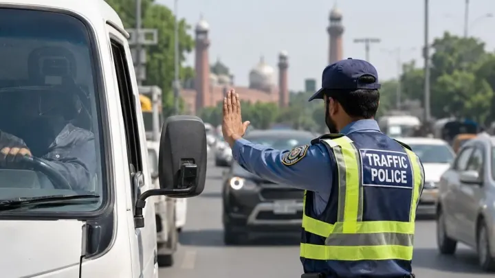 Lahore Traffic Police Announce FIRs For Major Driving Offenses