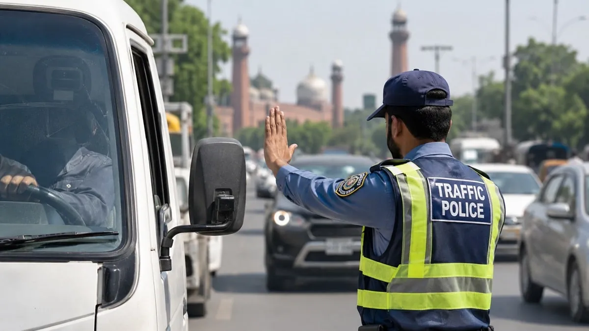 Lahore Traffic Police Announce FIRs For Major Driving Offenses