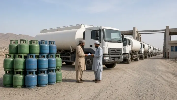 Cooking Gas Prices Drop in Pakistan Following Temporary Iran Supply