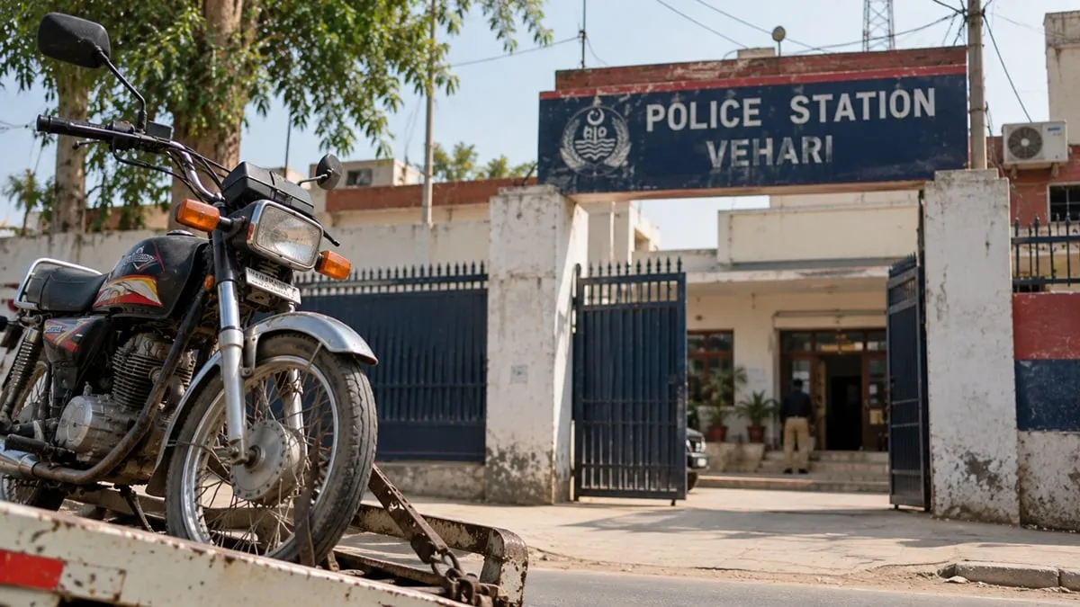 Labourer Dies Outside Vehari Police Station After Bike Impounded