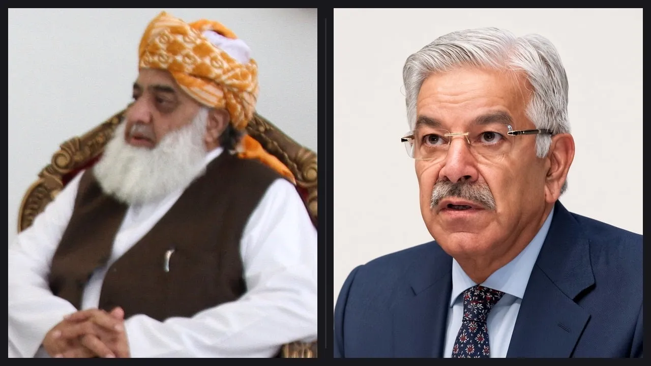 Maulana Fazlur Rehman Teases Khawaja Asif Over Iran Defence Talks