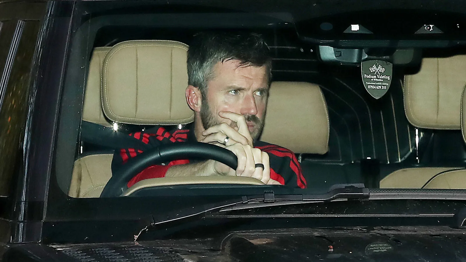 Michael Carrick Returns To Carrington Following Manchester United Crisis Talks