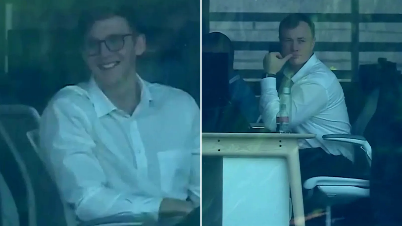 Office Workers Caught Watching Test Cricket From Prime Spot Before Hurrying Back to Desks
