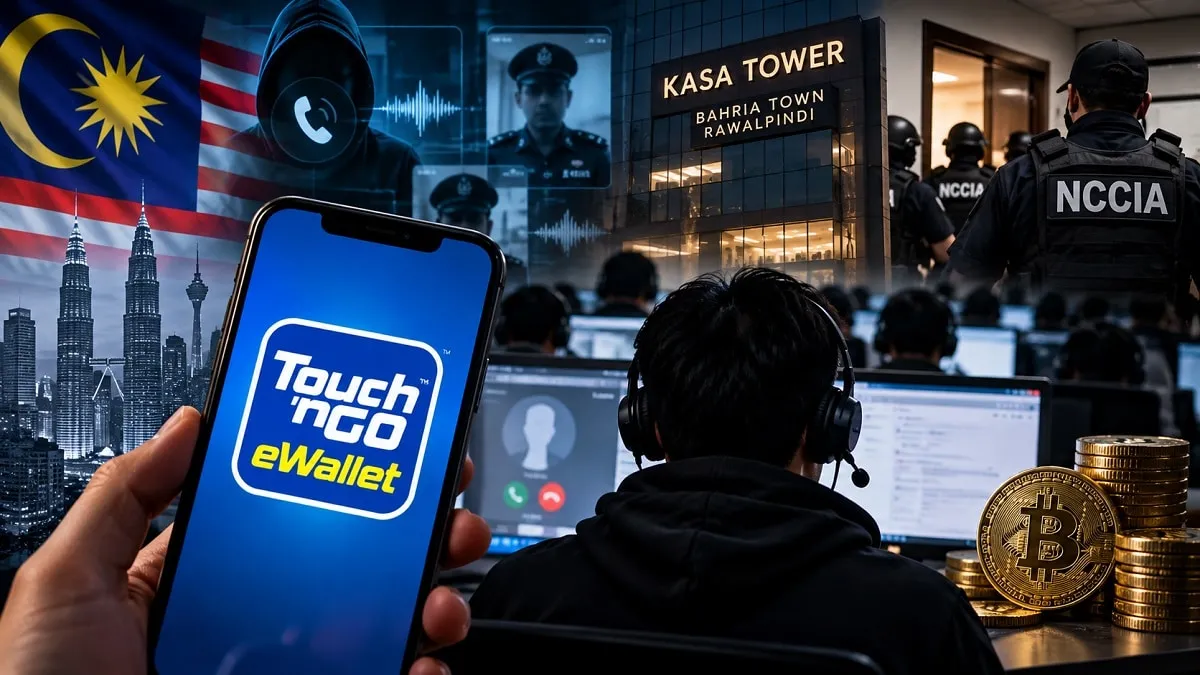 NCCIA Charges 130 Rawalpindi Residents in Cyber Scam Targeting Malaysians via Touch 'n Go