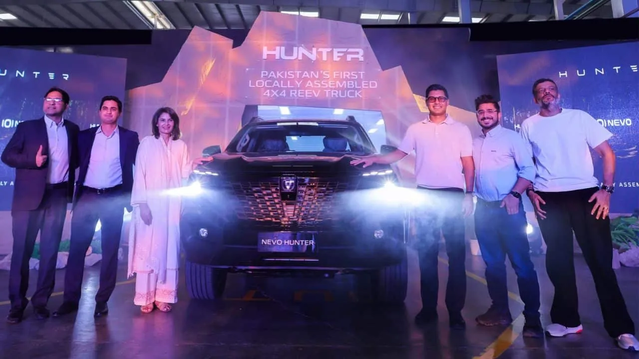Pakistan Begins Deliveries of Locally Built NEVO Hunter REEV 4x4 Truck
