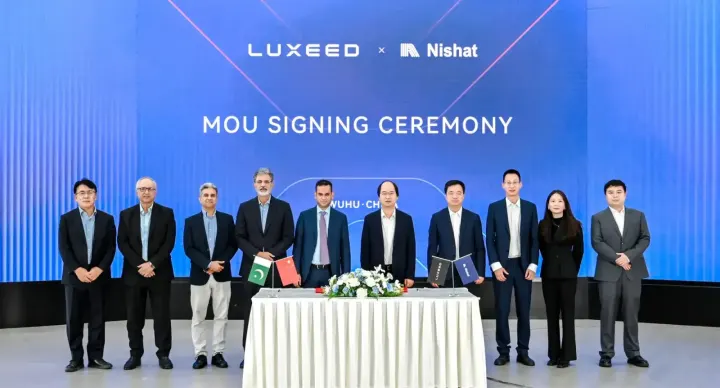 Nishat Group Teams Up With LUXEED to Introduce Premium EVs in Pakistan