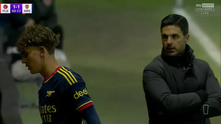 Sky Sports Critics Question Arteta's Reaction to 16-Year-Old's Red Card