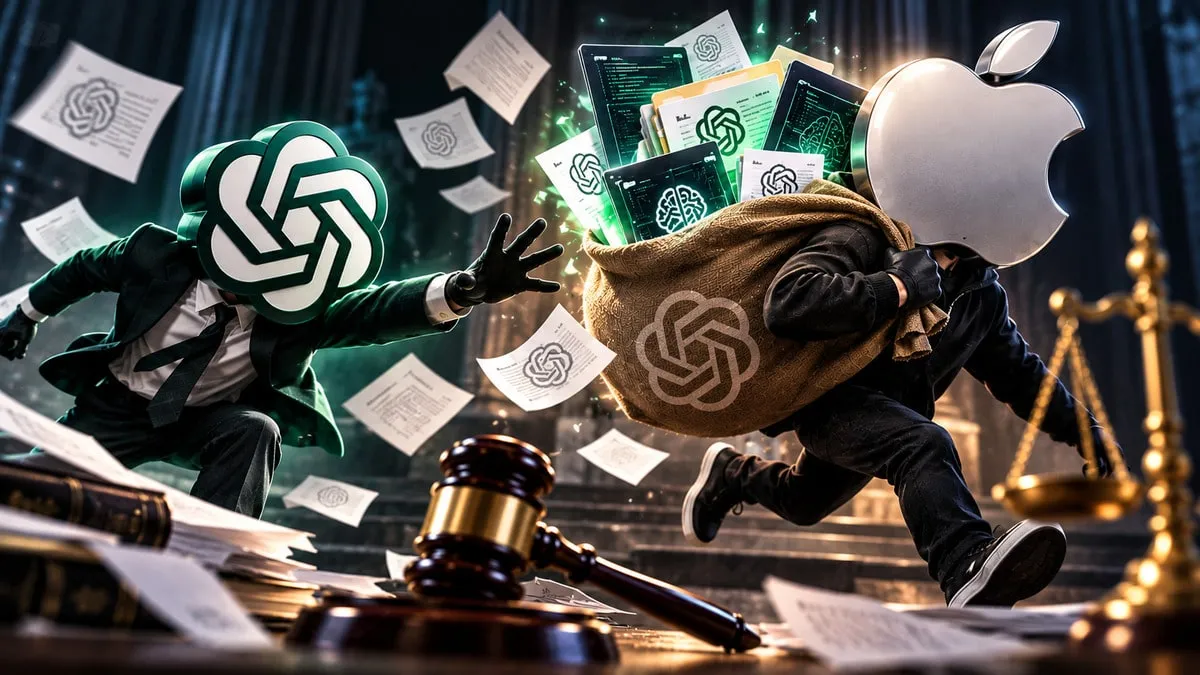 OpenAI Files Lawsuit Against Apple Alleging Hardware Theft