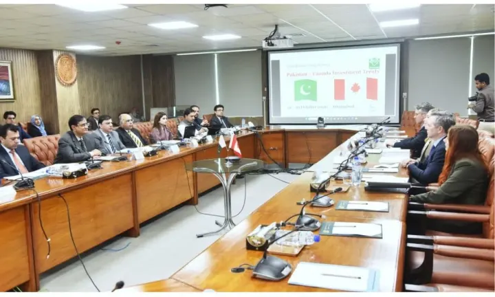 Pakistan and Canada Launch Third Round of Bilateral Investment Treaty Talks in Islamabad