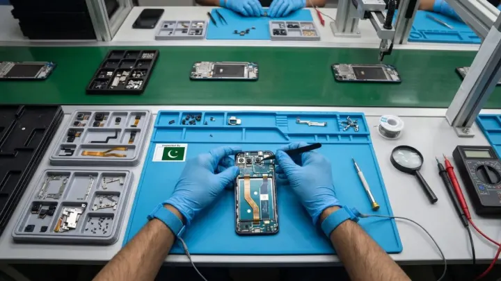 Pakistan Seeks 50% Domestic Value Addition in Mobile Manufacturing
