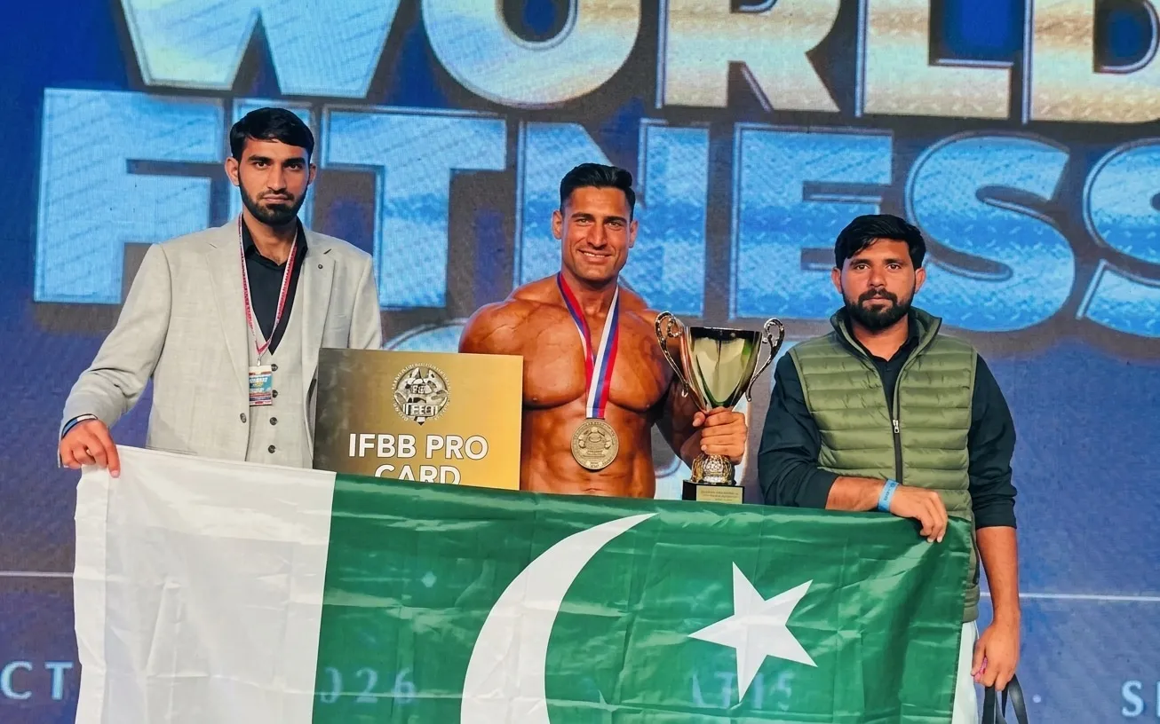 Peshawar Bodybuilder Muhammad Yasin Khan Secures Gold at IFBB World Fitness Cup