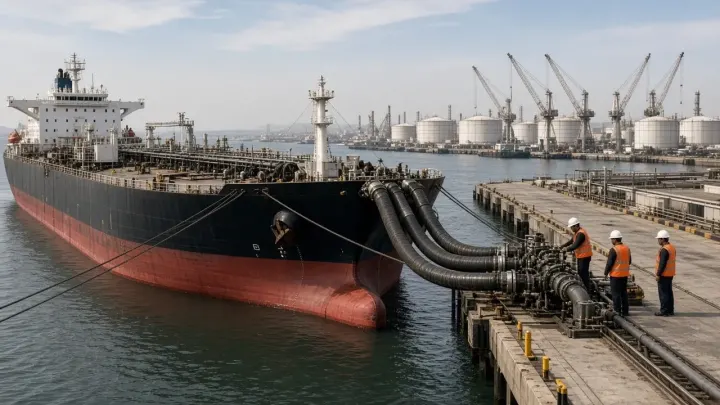Pakistan's Crude Oil Imports Rise 12% to 2.78 Million Tonnes in Q1