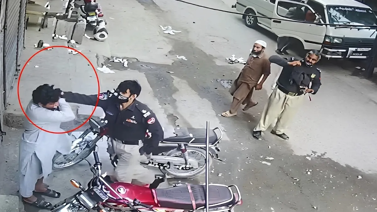 Peshawar ASI Suspended After Video Shows Assault on Sweeper