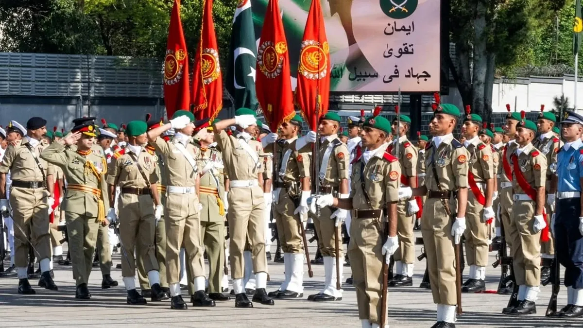 Pakistan Military Academy Kakul Hosts Graduating Parade for Four Courses