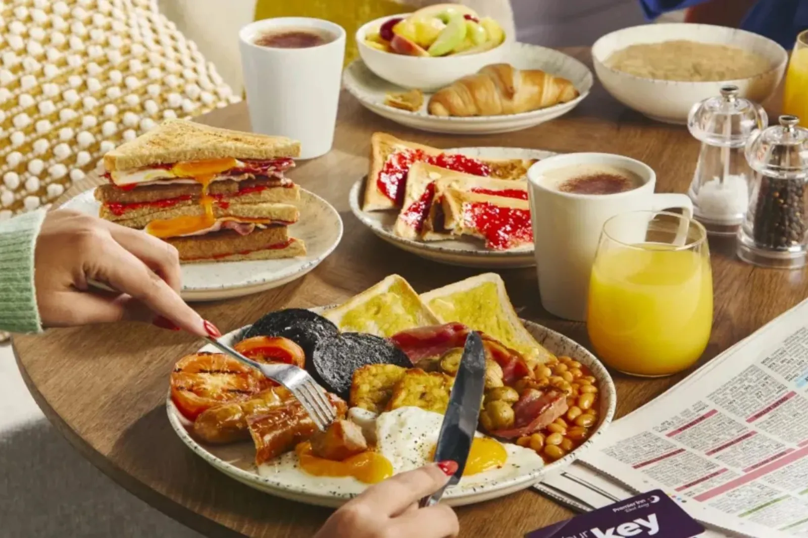 Premier Inn Offers Free Breakfast Across More Than 800 UK Hotels