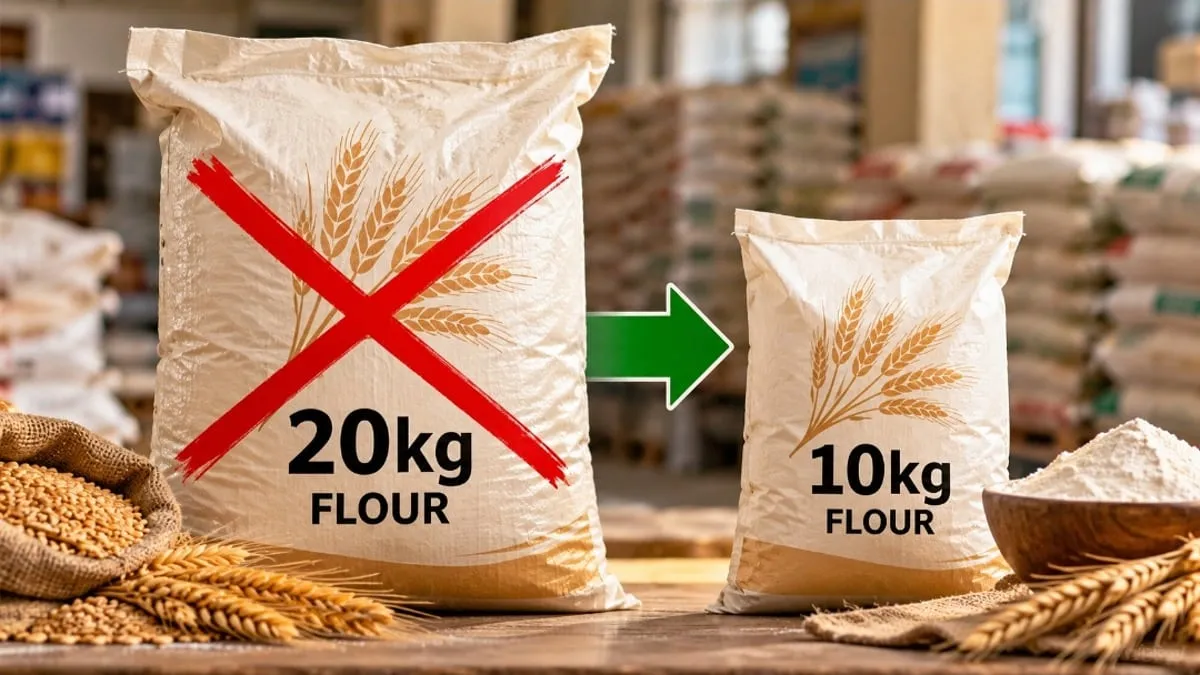Punjab Government Replaces 20kg Flour Sacks With 10kg Packs