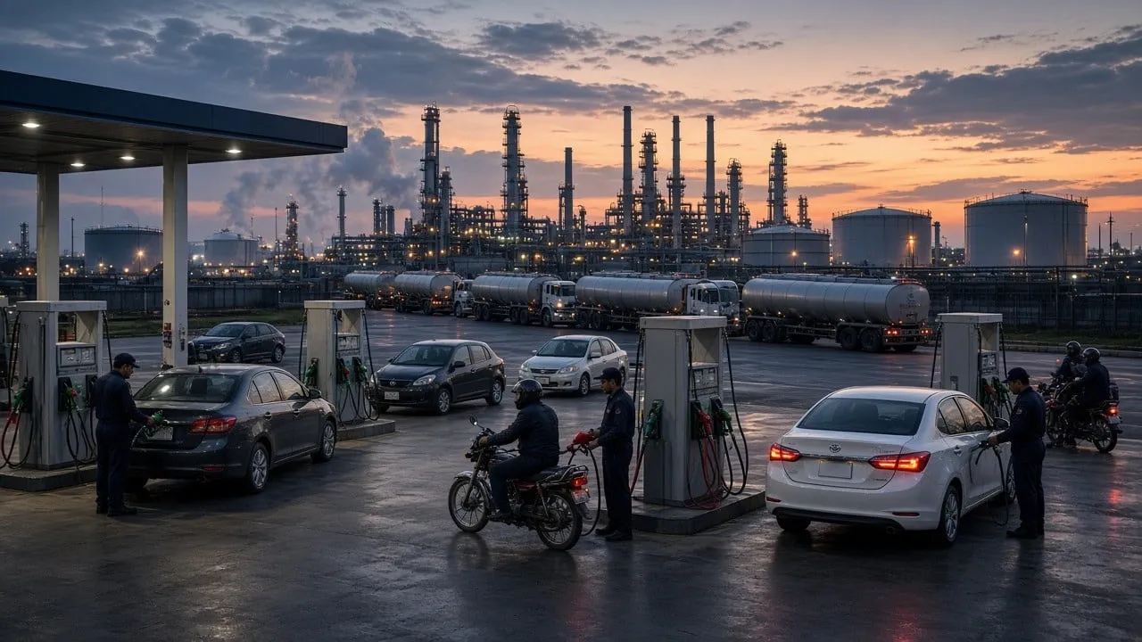 Pakistan Refineries Meet Only One Third of Daily Petrol Demand